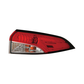 Pacific Best® - Passenger Side Outer Replacement Tail Light (Standard Line)