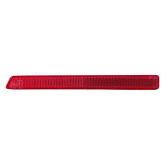 Pacific Best® - Rear Passenger Side Bumper Reflector (CAPA Certified)