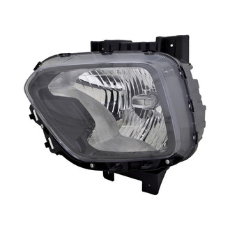 Pacific Best® - Driver Side Lower Replacement Headlight (Standard Line)