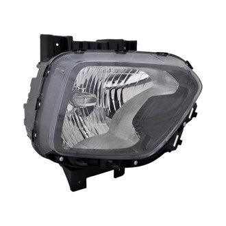 Pacific Best® - Passenger Side Lower Replacement Headlight (CAPA Certified)