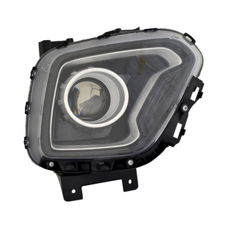 Pacific Best® - Passenger Side Lower Replacement Headlight (Standard Line)