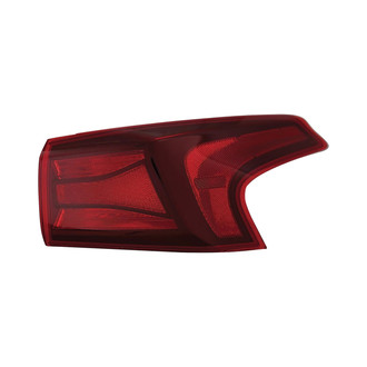 Pacific Best® - Passenger Side Outer Replacement Tail Light (CAPA Certified)