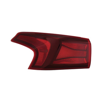 Pacific Best® - Driver Side Outer Replacement Tail Light (CAPA Certified)