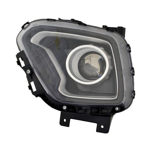 Pacific Best® - Driver Side Replacement Headlight, Kia Soul
