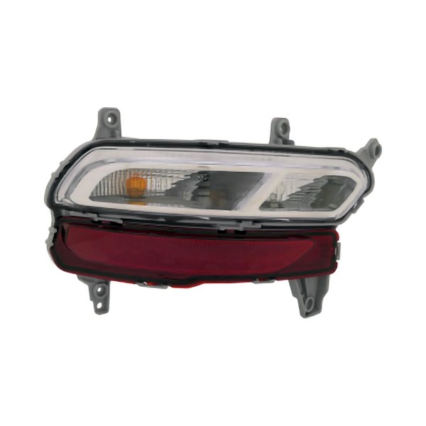 Pacific Best® - Driver Side Replacement Backup Light, Kia Sportage