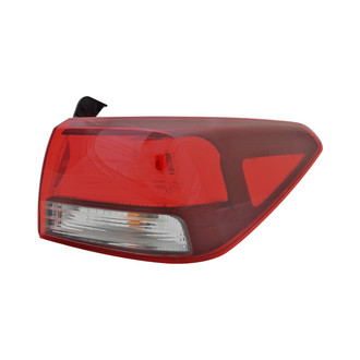 Pacific Best® - Passenger Side Outer Replacement Tail Light (Standard Line)