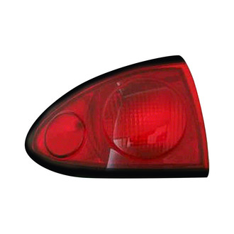 Pacific Best® - Driver Side Outer Replacement Tail Light Lens and Housing (Standard Line)