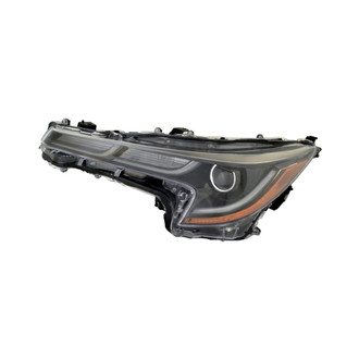 Pacific Best® - Driver Side Replacement Headlight (Standard Line)