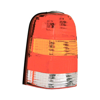 Pacific Best® - Driver Side Replacement Tail Light Lens and Housing (CAPA Certified)