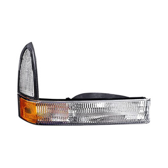 Pacific Best® - Passenger Side Replacement Turn Signal/Parking Light (CAPA Certified)