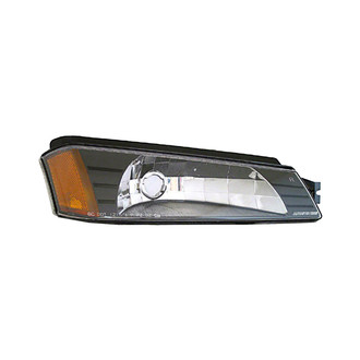 Pacific Best® - Passenger Side Replacement Turn Signal/Parking Light (Standard Line)