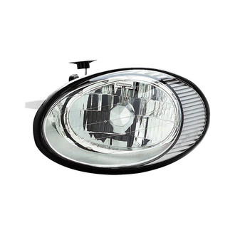 Pacific Best® - Driver Side Replacement Headlight (Standard Line)