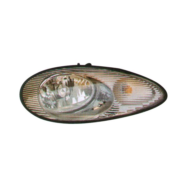 Pacific Best® - Driver Side Replacement Headlight, Mercury Sable