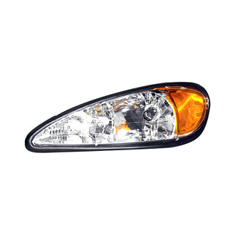 Pacific Best® - Driver Side Replacement Headlight (Standard Line)