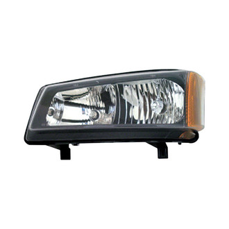 Pacific Best® - Driver Side Replacement Headlight (CAPA Certified)