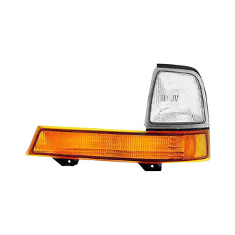 Pacific Best® - Driver Side Replacement Turn Signal/Parking Light (CAPA Certified)