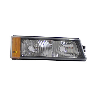 Pacific Best® - Passenger Side Replacement Turn Signal/Parking Light (CAPA Certified)