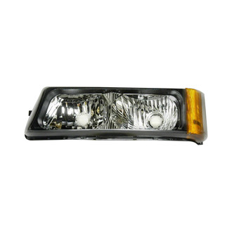 Pacific Best® - Driver Side Replacement Turn Signal/Parking Light (CAPA Certified)