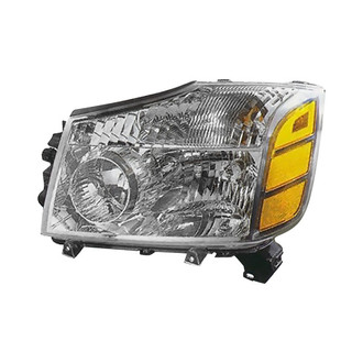 Pacific Best® - Driver Side Replacement Headlight (Standard Line)