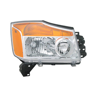 Pacific Best® - Passenger Side Replacement Headlight (Standard Line)