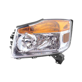 Pacific Best® - Driver Side Replacement Headlight (CAPA Certified)