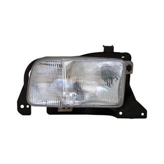 Pacific Best® - Passenger Side Replacement Headlight (Standard Line)