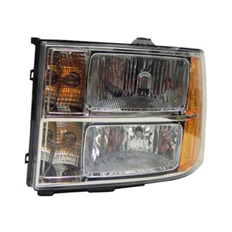 Pacific Best® - Driver Side Replacement Headlight (Standard Line)