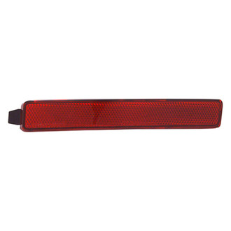 Pacific Best® - Rear Driver Side Bumper Reflector (CAPA Certified)