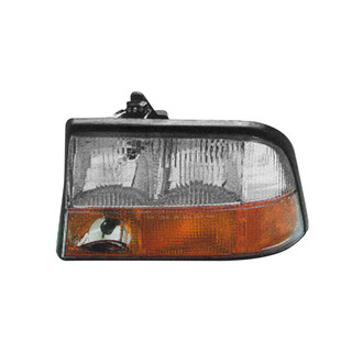 Pacific Best® - Driver Side Replacement Headlight (Standard Line)