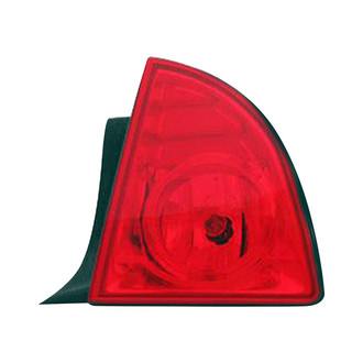 Pacific Best® - Passenger Side Outer Replacement Tail Light (CAPA Certified)