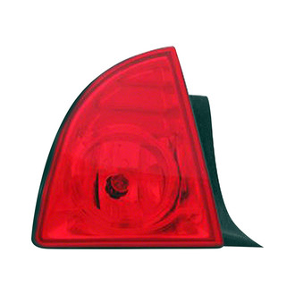 Pacific Best® - Driver Side Outer Replacement Tail Light (CAPA Certified)