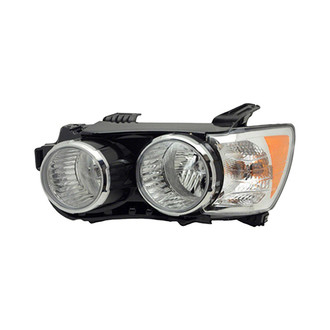 Pacific Best® - Driver Side Replacement Headlight (Standard Line)