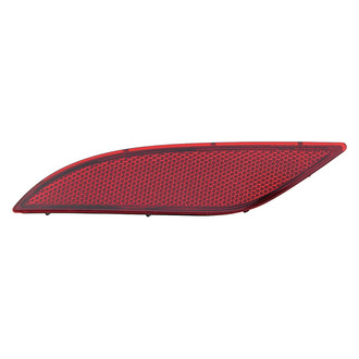 Pacific Best® - Rear Driver Side Bumper Reflector (CAPA Certified)