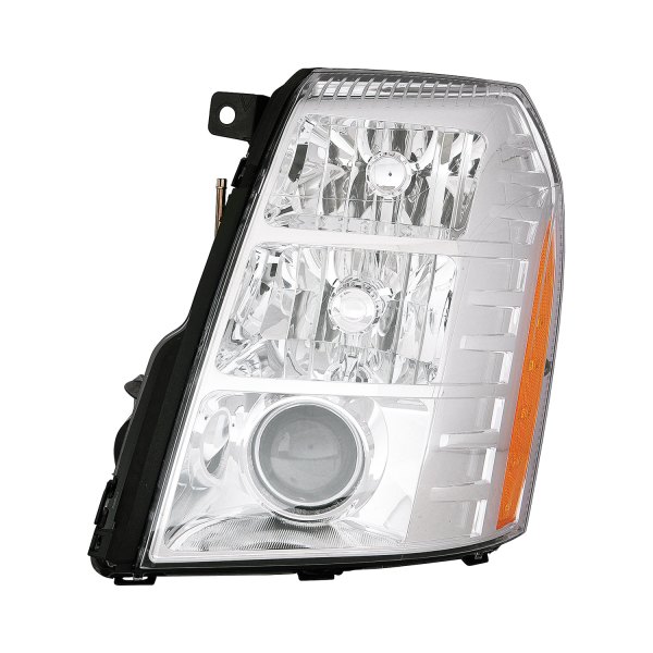 Pacific Best® - Driver Side Replacement Headlight, Cadillac Escalade