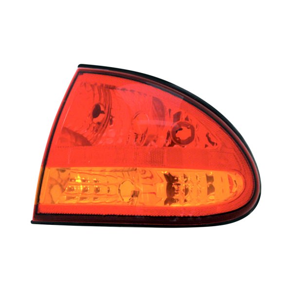 Pacific Best® - Driver Side Outer Replacement Tail Light Lens and Housing, Oldsmobile Alero
