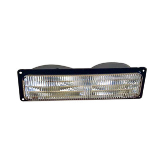 Pacific Best® - Driver Side Replacement Turn Signal/Parking Light Lens and Housing (CAPA Certified)