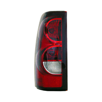 Pacific Best® - Driver Side Replacement Tail Light Lens and Housing (Standard Line)