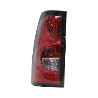 Pacific Best® - Driver Side Replacement Tail Light Lens and Housing (Standard Line)