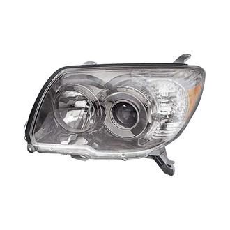 Pacific Best® - Driver Side Replacement Headlight Lens and Housing (CAPA Certified)