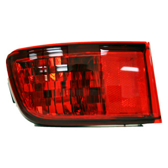 Pacific Best® - Rear Driver Side Bumper Reflector (CAPA Certified)