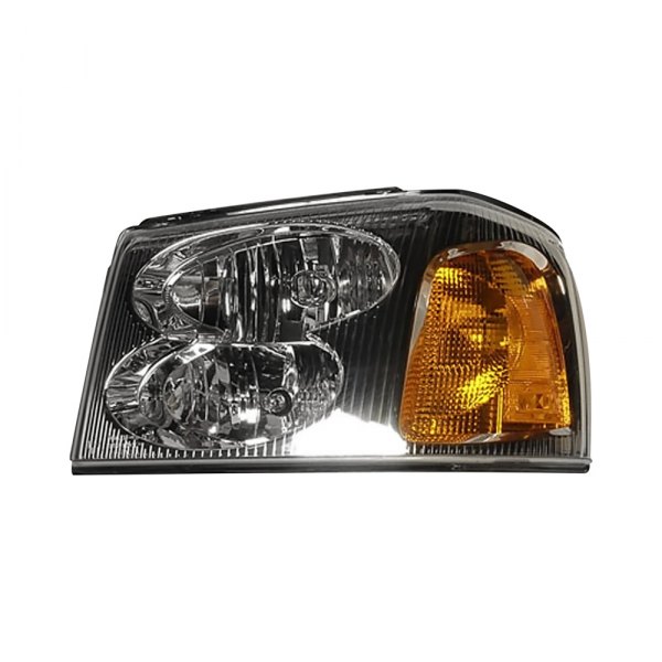 Pacific Best® - Driver Side Replacement Headlight, GMC Envoy