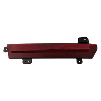 Pacific Best® - Rear Passenger Side Bumper Reflector (CAPA Certified)