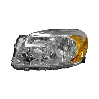 Pacific Best® - Driver Side Replacement Headlight Lens and Housing (CAPA Certified)