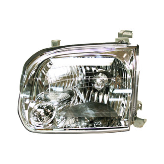 Pacific Best® - Driver Side Replacement Headlight (CAPA Certified)