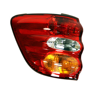 Pacific Best® - Driver Side Outer Replacement Tail Light (Standard Line)
