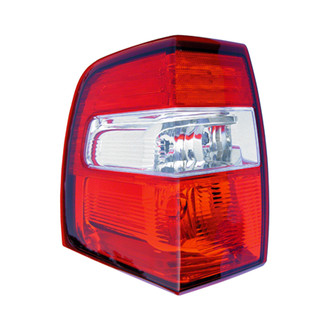 Pacific Best® - Driver Side Replacement Tail Light Lens and Housing (CAPA Certified)