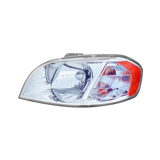 Pacific Best® - Driver Side Replacement Headlight Lens and Housing (CAPA Certified)