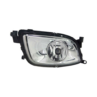 Pacific Best® - Driver Side Replacement Fog Light Lens and Housing (Standard Line)