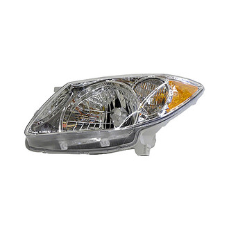 Pacific Best® - Driver Side Replacement Headlight (CAPA Certified)