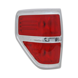 Pacific Best® - Driver Side Replacement Tail Light (Standard Line)